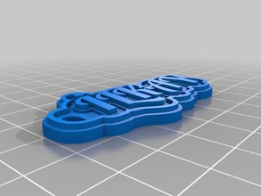 lkay Schlüsselanhänger kundengebundene 3d print model - Mito3D