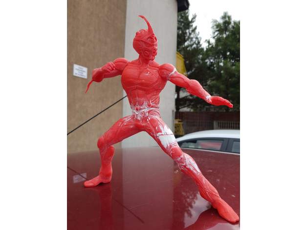 guyver toys & games dark hero figurine movie 3D print model - Mito3D