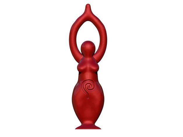 figura de vênus espiral da deusa jóias freja freya gaia neopagan pagão 3D print model - Mito3D