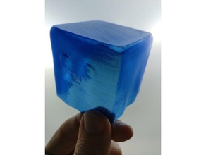 ghost cubo sculture 3d print model - Mito3D