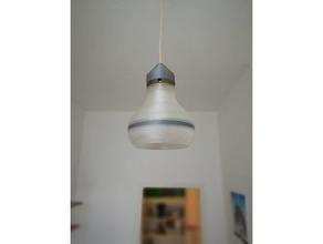 hanging screw lamp household atze berlin light srew 3d print model - Mito3D