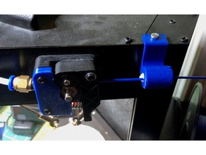combinação de filamento guia filtro monoprice mini-delta Impressora 3d acessórios 3d print model - Mito3D