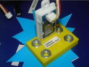 grove sensor de água da base dados suporte despeje capteur niveau d'eau diy arduino bonita pac eau a casa miniatura 3d print model - Mito3D