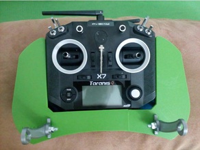 transmitter tray taranis q x7 r c vehicles 3d print model - Mito3D