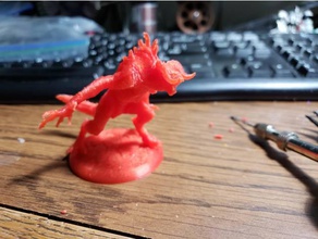 deathclaw 2 creatures awesome d&d dnd miniature dungeons dragons fallout 4 tabletop gaming warbeast warmachine warmahordes 3d print model - Mito3D