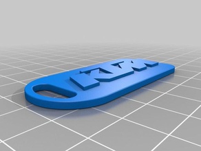 ktm keyring Schlüsselanhänger 3d print model - Mito3D