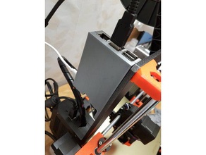 raspberry pi-3 der Fall leicht anpassbare open-scad - Elektronik prusa i3 mk3 pi-Fall 3d print model - Mito3D