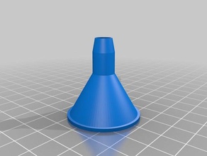 funnel 68 mm kitchen & dining customized 3d print model - Mito3D