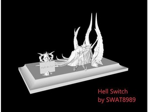 hell switch doom 4 video games doom4 swat8989 3d print model - Mito3D
