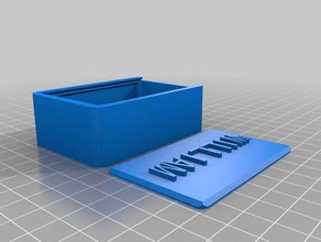 williams-box Container kundengebundene 3d print model - Mito3D