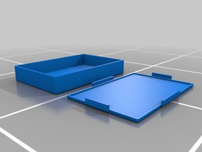 caixa de cartão recipientes 3d print model - Mito3D
