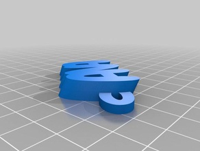 llavero ana organization customized 3d print model - Mito3D