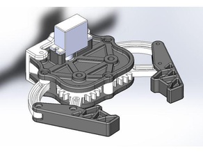 gripper robot Robotik kol servo 3d print model - Mito3D