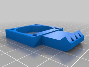 2 1 fan kanalı mpmini 3d yazıcı aksesuarları 3d print model - Mito3D