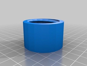 Schraubverschluss pool tools 3d print model - Mito3D