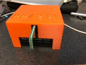 k1el paddlestick cw keyer da tampa base hobby rádio amador o código morse 3d print model - Mito3D