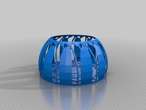 parametric vase 3 decor 3d print model - Mito3D