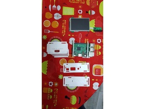 raspberry pi 3 b screen touch tontec 35 inch 3d printer accessories 3d print model - Mito3D