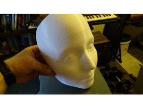el rostro femenino de la máscara - corte desbaste piedra las esculturas art cara niña humanos cuerpo humano gran tamaño persona escultura shell mujer 3d print model - Mito3D