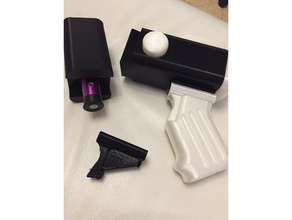 ar15 poignée p adaptateur de rail jouets & accessoires jeux airsoft grip picatinny 3d print model - Mito3D