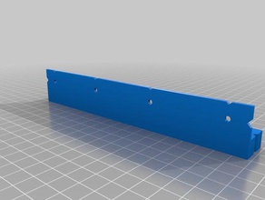 mes 4 trou de 6mm vis serrage marquage gabarit à l'échelle l'espacement outils personnalisé 3d print model - Mito3D