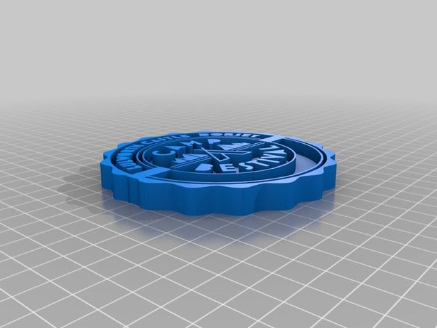 camp bestival logo 3d printing 3D print model - Mito3D