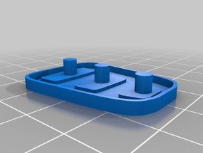 kia sorento keyfob replacement buttons 3d print model - Mito3D