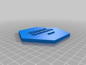 grand garage hex tile signs & logos 3d print model - Mito3D