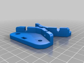 modular mirror x carriage 3d printer parts 3d print model - Mito3D