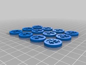 tokens 3d printing 3d print model - Mito3D