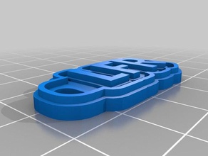 lfr portachiavi v4 i keychain la ricerca delle incursioni il logo 3d print model - Mito3D