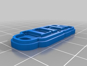 lfr portachiavi v6 i keychain la ricerca delle incursioni il logo 3d print model - Mito3D