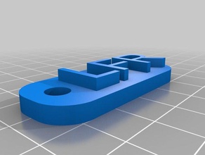 lfr keychain v12 keychains logo 3d print model - Mito3D
