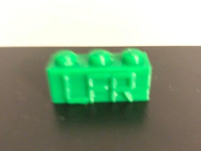 lfr 1x3 lego-block Bau-Spielzeug kundengebundene 3d print model - Mito3D