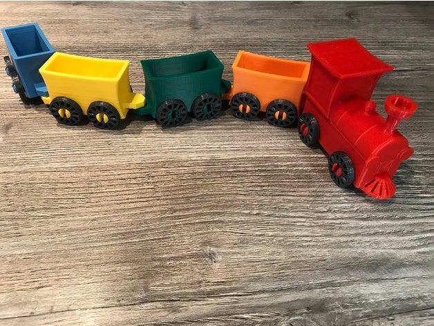 steam train Eisenbahn dampflok eisenbahn Spielzeug & Spiele 3D print model - Mito3D