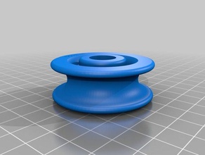 driven pulley diy customized 3d print model - Mito3D