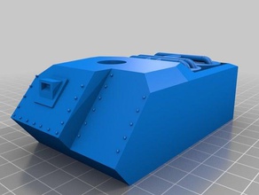 ig flame puppy tank toys & games 40k hellhound imperial guard warhammer warhammer 40k 3d print model - Mito3D
