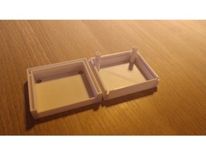 fibaro flush shutter casing electronics z-wave 3d print model - Mito3D
