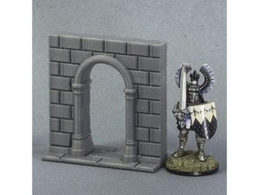fitz's most basic round arched doorway toy & game accessories 3d print model - Mito3D