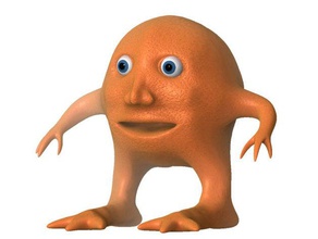 orang mème les créatures drôle d'orange orangeman surréaliste bizarre 3d print model - Mito3D