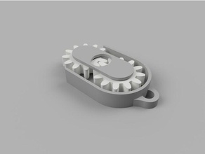 ball bearings gear keychain keychains bearing mechanical 3d print model - Mito3D