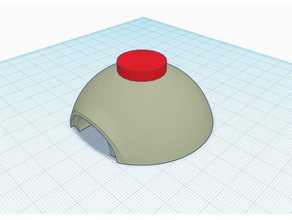 mina de casco tartaruga asdf animais o meu shell squishy 3d print model - Mito3D