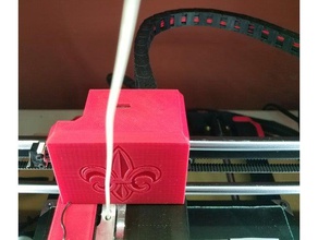 x-Kabel verlegen-hinten monoprice maker wählen 3d-Drucker Teile Kabel-Kette ziehen Sie die Kette makerselect wanhao duplicator i3 3d print model - Mito3D