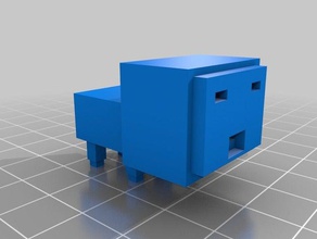baby sheep toy & game accessories minecraft animals 3d print model - Mito3D