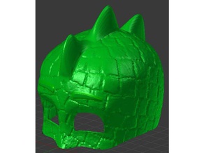gekko cowl - pj masks costume 3d print model - Mito3D