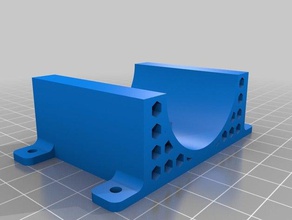support 775 motor buildings & structures mount 3d print model - Mito3D