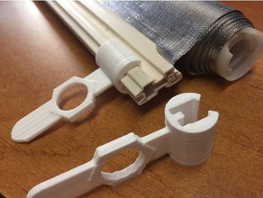 tirette pour store replacement parts 3d print model - Mito3D