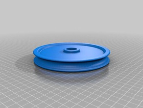 meine angepasste einfache Riemenscheibe diy kundengebundene 3d print model - Mito3D