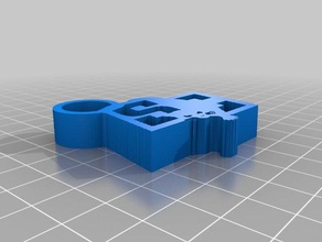 sc keychain 3d printing 3d print model - Mito3D