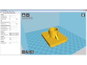 base de support outils 3d print model - Mito3D
